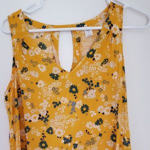 Floral tank top